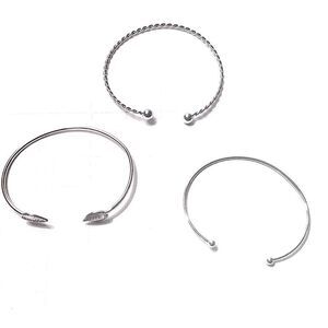🍍3/$15🍍 Adjustable Silver Tone Bracelets